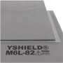 Plaque de protection champs magnétiques YShield® M6L-82 | 80 x 21 cm