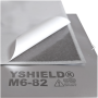 Plaque de protection champs magnétiques auto-adhésive YShield® M6-82 | 80 x 21 cm