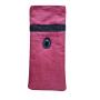 Pochette anti-ondes pour téléphone portable et objets connectés, blocage RDFID - coloris bordeaux
