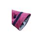 Pochette anti-ondes pour téléphone portable et objets connectés, blocage RDFID - coloris bordeaux