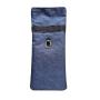 Pochette anti-ondes pour téléphone portable et objets connectés, blocage RDFID - coloris bleu marine