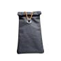 Pochette anti-ondes pour téléphone portable et objets connectés, blocage RDFID - coloris bleu noir