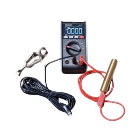 Pack de mesure de la tension induite du corps "Pro" | avec électrode de tension manuelle en laiton