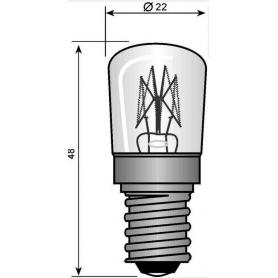 Ampoule à incandescence E14 15 W