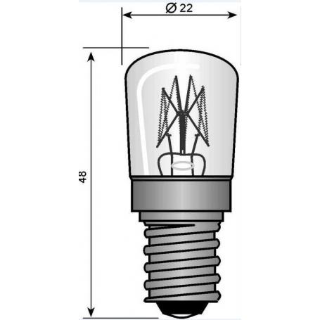 Ampoule à incandescence E14 15 W