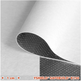 Papier-peint de protection anti-ondes YShield® Safebuild® K150 | Hautes et basses fréquences - Largeur 70 cm