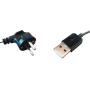 Câble USB-A de mise à la terre avec fiche de branchement | 2 mètres
