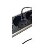 Câble USB-A de mise à la terre avec douille cylindrique | 2 mètres