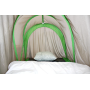 Baldaquin anti-ondes de voyage Wavesafe Silver Net - vue de l'intérieur