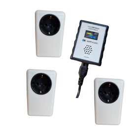 Pack Mesureur d'électricité sale Line EMI Meter CPL et Linky + filtres CPL Linky + 3 filtres CPL Polier Panda 15X2