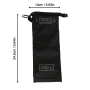 Pochette anti-ondes pour téléphone portable et objets connectés, blocage RDFID SHIELD - Dimensions