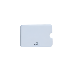 Pochette de blocage RFID protection carte bancaire | Blanc