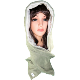 Capuche-écharpe de protection anti-ondes Protect Onde | Vert
