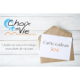 Carte cadeau 50 €