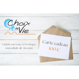 Carte cadeau 100 €