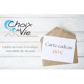 Carte cadeau 150 €