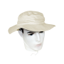 Chapeau anti-ondes Wavesafe coton bio doublé en tissu Extreme Safe | Écru