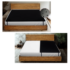 Sur-matelas tapis de sommeil de mise à la terre earthing | 2 dimensions