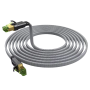 Câble Ethernet RJ45 blindé plat CAT 8 40 Gbps