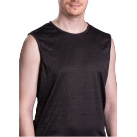 Débardeur de protection anti-ondes Shield pour homme en tissu New Antiwave | Noir - Taille M