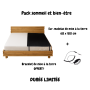 Pack Sommeil et Bien-être | Sur-matelas de earthing 68 x 180 cm + bracelet offert