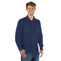 Chemise anti-ondes "Casual" Wavesafe homme - Tissu Swiss Shield® Ventus | Bleu foncé