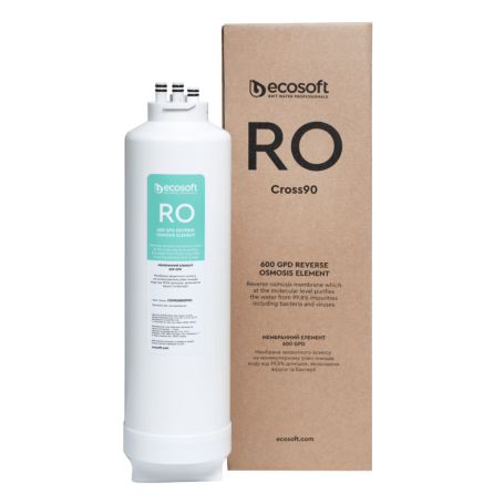 Membrane d'osmose inverse 600 GPD ECOSOFT pour osmoseur CROSS 90