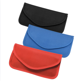 Pochette anti-ondes blocage RFID pour téléphones portables, clés voiture, télécommandes, objets connectés | 3 coloris
