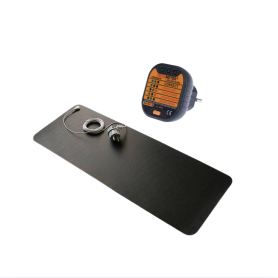 Pack | Tapis universel de mise à la terre (earthing) 68 x 25 cm + Testeur de prise de terre Peakmeter PM6860DR