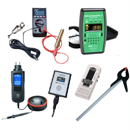 Pack Pro 2 | Safe and Sound Pro II + ME3830B + tension induite pro + Line EMI Meter + mesureur de terre 9052SI