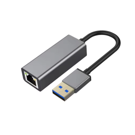 Adaptateur hub Ethernet RJ45 - USB-A