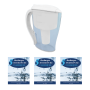 Pack | Carafe filtrante Hydropure + 15 recharges Classiques