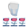 Pack | Carafe filtrante Hydropure + 15 recharges spécifiques Nitrates
