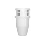Cartouche rechargeable ronde pour carafe filtrante Hydropure