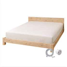 Drap-housse de mise à la terre (earthing) en coton bio | 6 tailles disponibles