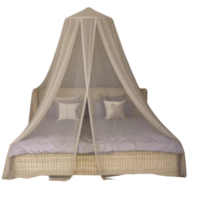Baldaquin anti-ondes Wavesafe Silver Net HF + BF -48 dB | Forme pyramide
