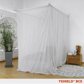 Baldaquin anti-ondes YShield Silver-Cotton BCE Cabine 1 place | HF + BF -42 dB