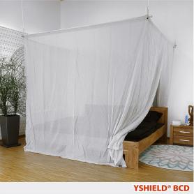 Baldaquin anti-ondes YShield Silver-Cotton BCE Forme cabine 2 places | HF + BF -42 dB