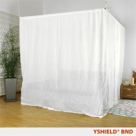 Baldaquin anti-ondes en tissu Swiss Shield Naturell BND cabine 2 places