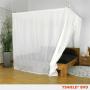 Baldaquin anti-ondes en tissu Swiss Shield Voile BVD Forme cabine 2 places | HF -38 dB