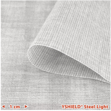 Tissu anti-ondes Steel-Light YShield | Hautes et basses fréquences -42 dB