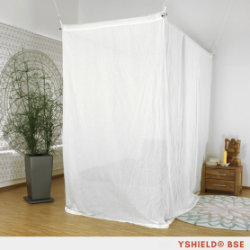 Baldaquin anti-ondes en tissu Swiss Shield Ventus Cabine 1 place | HF -47 dB