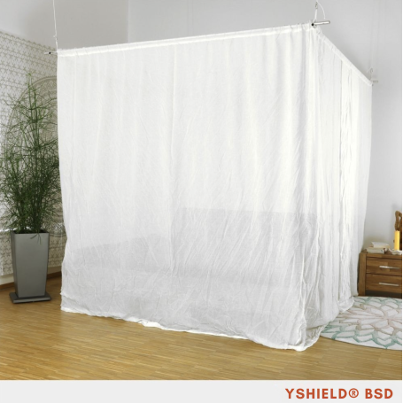 Baldaquin anti-ondes en tissu Swiss Shield Ventus Cabine 2 places | HF -47 dB