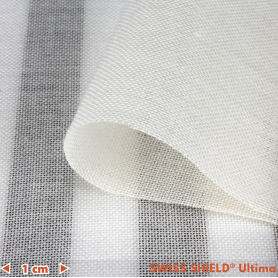 Coupon tissu anti-ondes Swiss Shield Ultima - Hautes fréquences -42 dB | 87 x 71 cm
