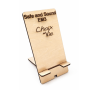 Support en bois gravé pour mesureur basses fréquences Safe and Sound EM3
