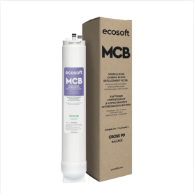 Filtre ECOSOFT MCB pour osmoseur CROSS 90 Balance | Charbon actif + reminéralisation