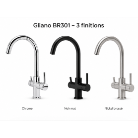 Robinet 3 voies Gliano BR301 | 3 finitions