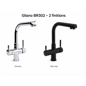 Robinet mitigeur 3 voies Gliano BR302 | 2 finitions
