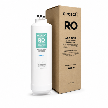 Membrane d'osmose inverse ECOSOFT 400 GPD pour osmoseur CROSS 60