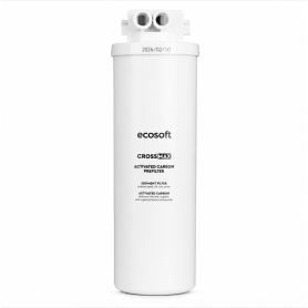 Préfiltre à charbon actif ECOSOFT pour osmoseur CROSS MAX